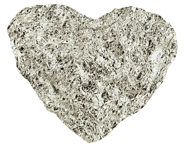 Heart of the foil — Stock Photo, Image