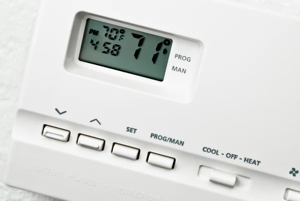 デジタル termostat — ストック写真