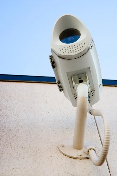 Modern surveillance security camera — Stock Photo, Image