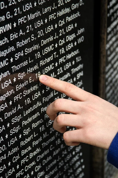 Vietnam war memorial — Zdjęcie stockowe