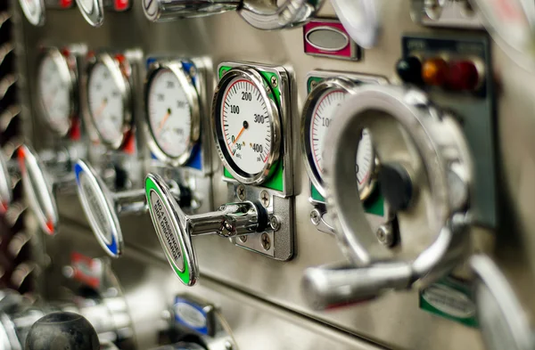 stock image Fire pump panel