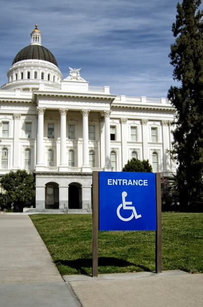 Signe d'un handicap accessible — Photo
