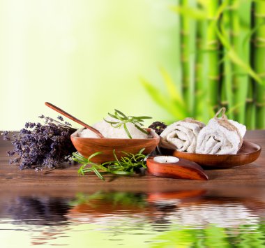 Spa still life clipart