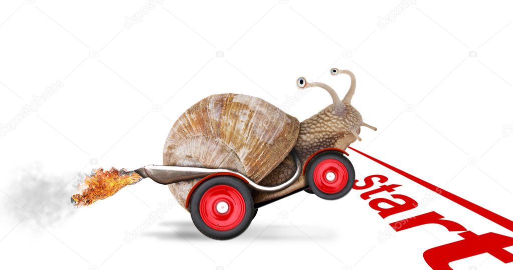 Speedy snail