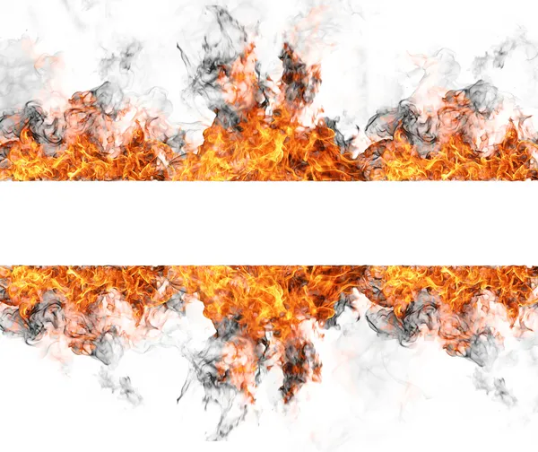 Полоса огня — стоковое фото