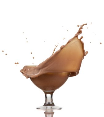 Chocolate splash clipart