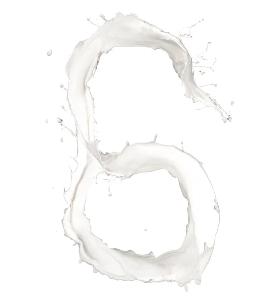 Milk number — Stock Photo, Image