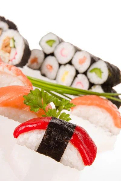 Кусочки суши — стоковое фото