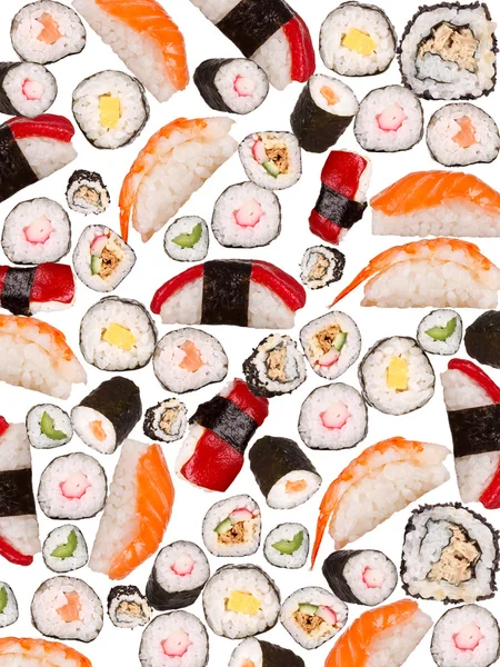 寿司背景 — 图库照片
