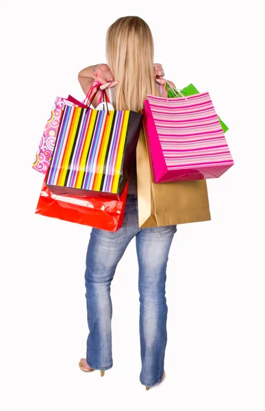 Girl shopping — Stock Photo, Image