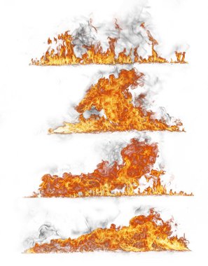 Fire collection clipart