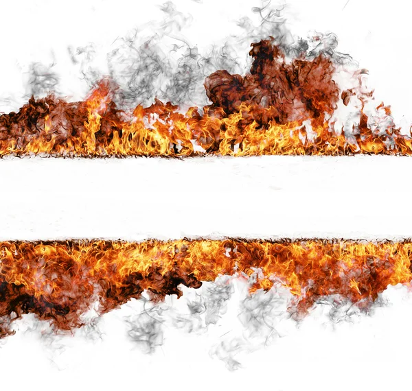 Oheň proužek — Stock fotografie