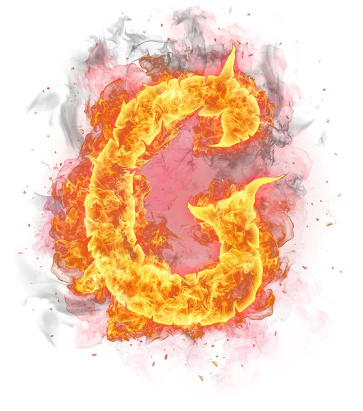 FIre exclamation mark — Stock Photo © jag_cz #8953766