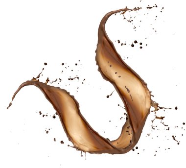 Chocolate splash clipart