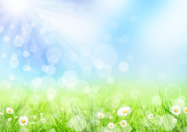 Abstract spring background clipart