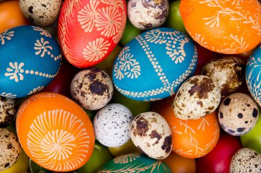 Easter eggs clipart