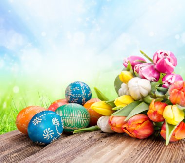 Easter still life clipart