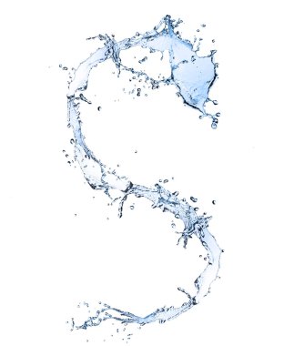 Water letter clipart