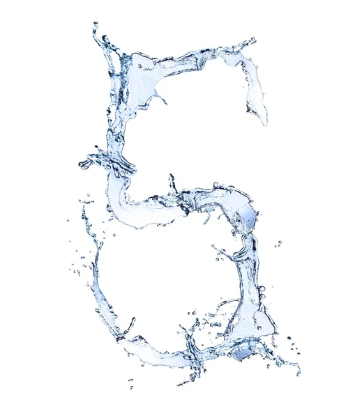 Numero di acqua — Foto Stock