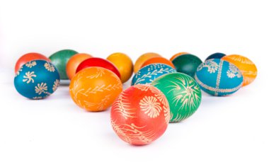 Easter eggs clipart