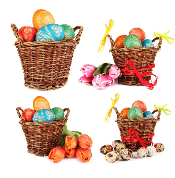 Easter baskets — Stock Photo, Image