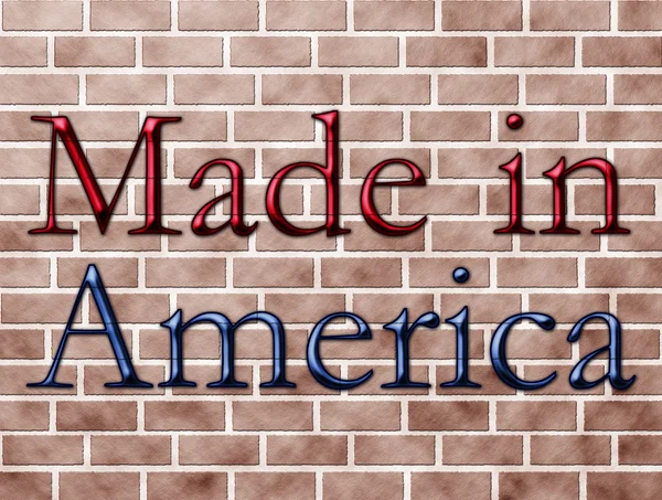 Made in America — Stockfoto