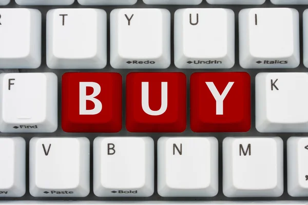 Köpa på internet — Stockfoto