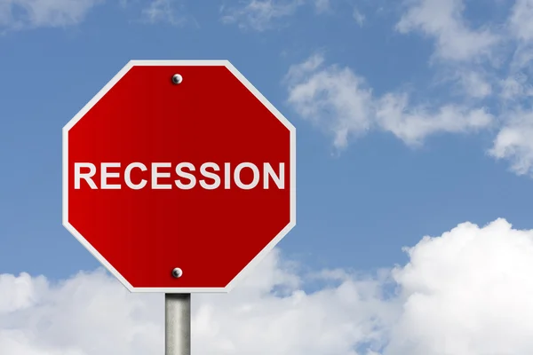 Detener la recesión —  Fotos de Stock