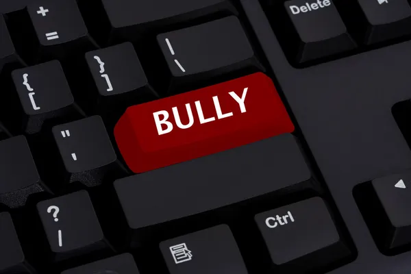 Bullying na Internet — Fotografia de Stock