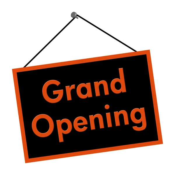 Grand Opening Sign — Stock Photo, Image