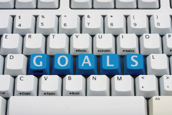 Skapa dina mål — Stockfoto