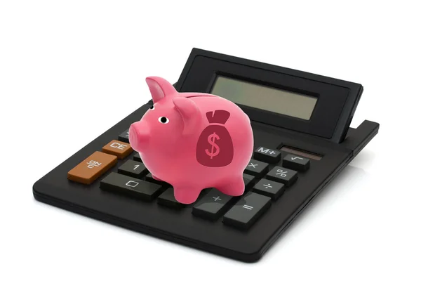 Berechnung Ihrer Ersparnisse — Stockfoto