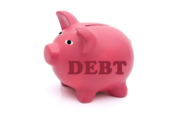 Rimborsare il debito — Foto Stock