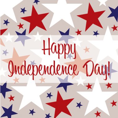 Happy Independence Day! clipart