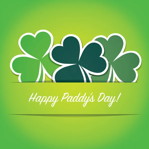 Feliz Día del Paddy ! — Archivo Imágenes Vectoriales