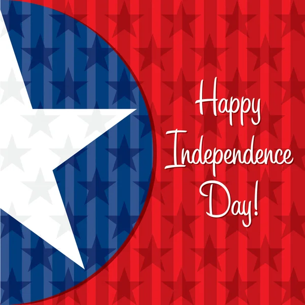 Šťastný den nezávislosti! — Stockový vektor
