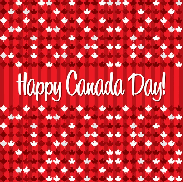कॅनडा दिनाच्या शुभेच्छा ! — स्टॉक व्हेक्टर