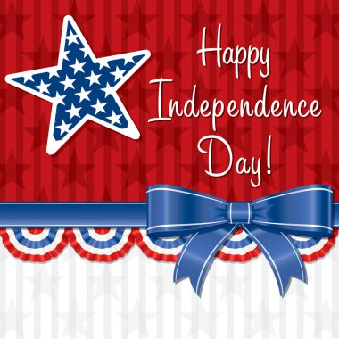 Happy 4th of July! clipart
