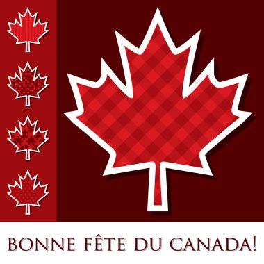 Картина, постер, плакат, фотообои "счастливого дня канады!", артикул 10298331