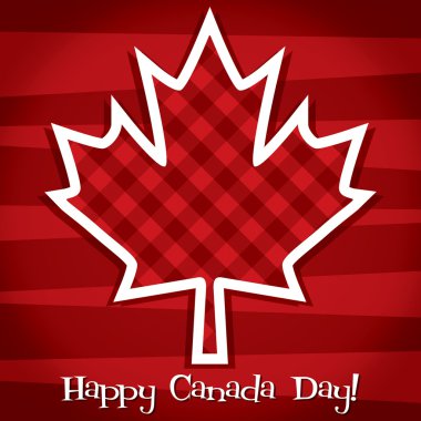 Happy Canada Day! clipart