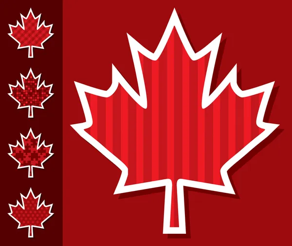 Feliz dia do Canadá! —  Vetores de Stock