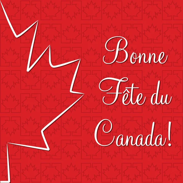 Boldog kanadai napot!! — Stock Vector