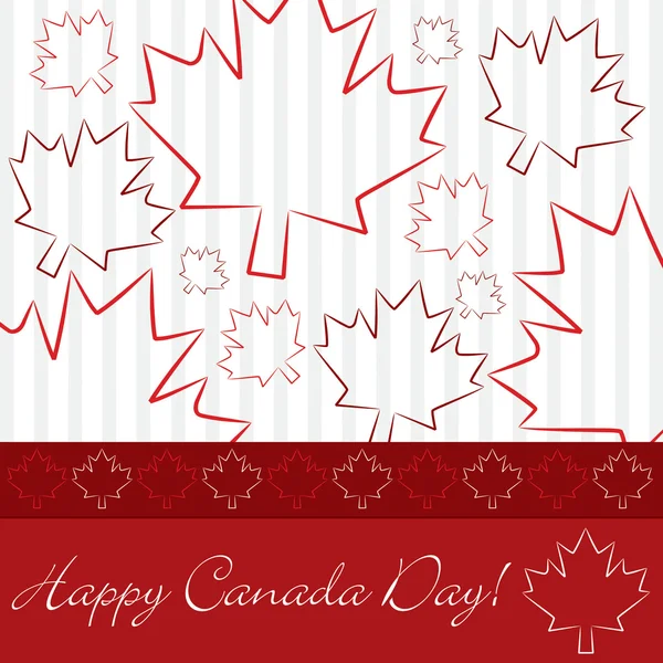 stock vector Happy Canada Day!