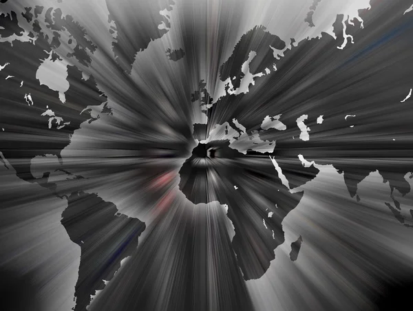 Mapa do mundo . — Fotografia de Stock