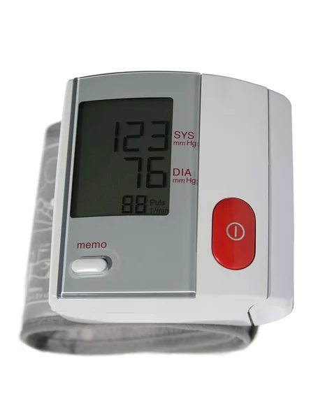 Monitoraggio della pressione sanguigna — Foto Stock