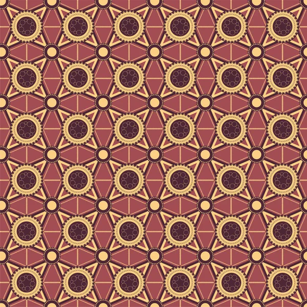 Фон з геометричними орнаментами — стоковий вектор