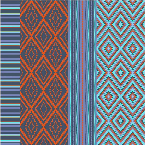 Divers motifs colorés — Image vectorielle