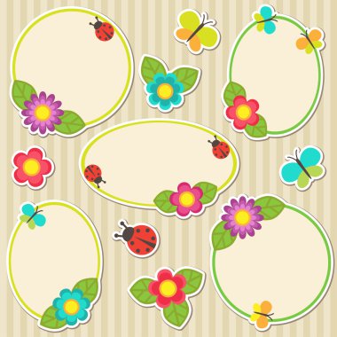 Set of frames clipart