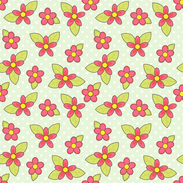 Квіти візерунком — стоковий вектор