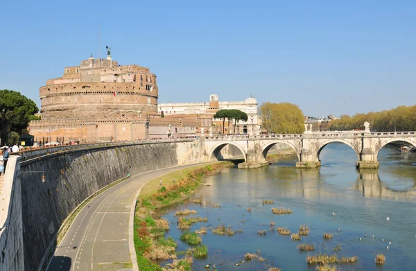 Замок в Риме, Италия — стоковое фото